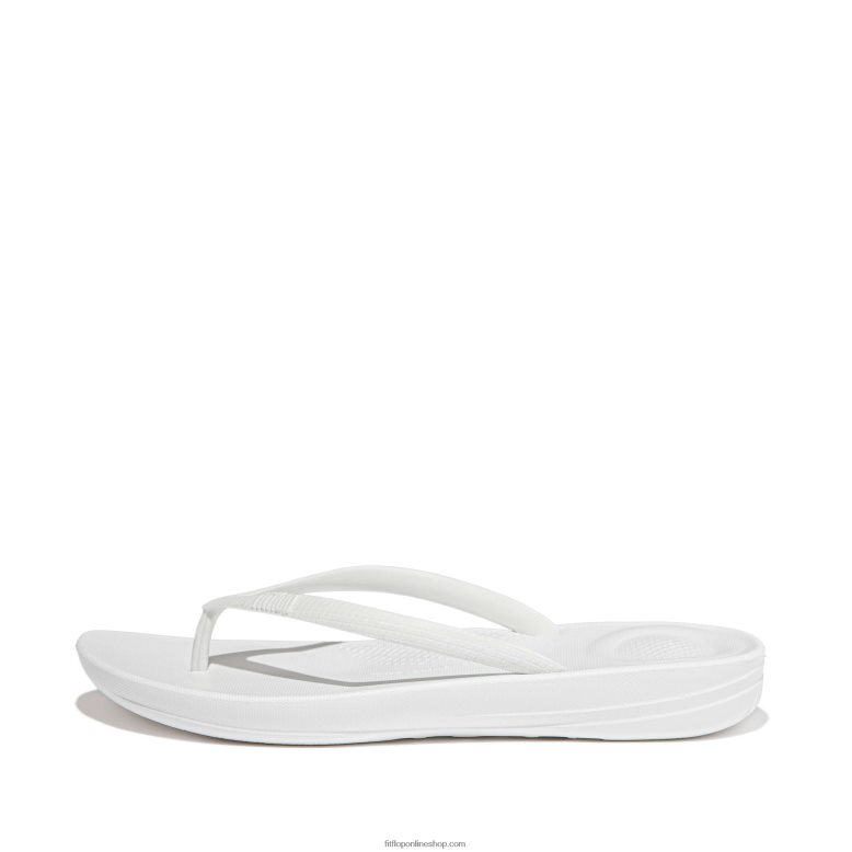 mujer Fitflop chanclas ergonómicas iqushion P802P33 blanco urbano